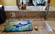 Load image into Gallery viewer, Dolphin Dish Drying Mat