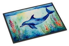 Load image into Gallery viewer, Dolphin Doormat - Large 24x36 – Indoor/Outdoor Floor Mat with Artistic Flair