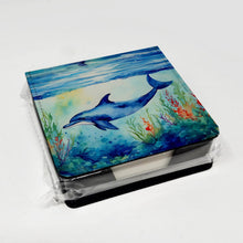 Load image into Gallery viewer, Dolphin PU Leather Note Paper Holder