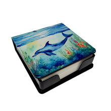 Load image into Gallery viewer, Dolphin PU Leather Note Paper Holder