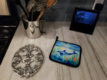 Load image into Gallery viewer, Dolphin Pot Holders - Set of 2 Decorative Kitchen Helpers | Made in the USA