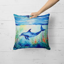 Load image into Gallery viewer, Dolphin Throw Pillow