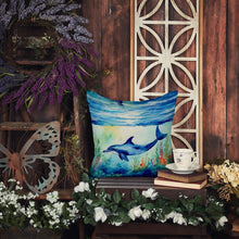 Load image into Gallery viewer, Dolphin Throw Pillow