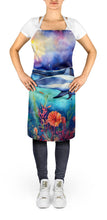 Load image into Gallery viewer, Dolphin Apron – Artist-Designed Kitchen, BBQ &amp; Craft Apron