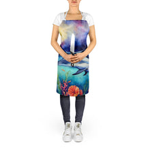 Load image into Gallery viewer, Dolphin Apron – Artist-Designed Kitchen, BBQ &amp; Craft Apron