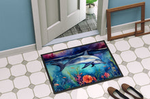 Load image into Gallery viewer, Dolphin Doormat - Large 24x36 – Indoor/Outdoor Floor Mat with Artistic Flair