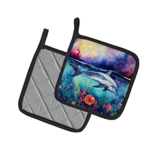 Load image into Gallery viewer, Dolphin Pot Holders - Set of 2 Decorative Kitchen Helpers | Made in the USA