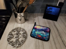 Load image into Gallery viewer, Dolphin Pot Holders - Set of 2 Decorative Kitchen Helpers | Made in the USA