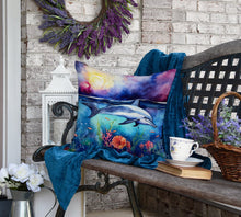 Load image into Gallery viewer, Dolphin Throw Pillow