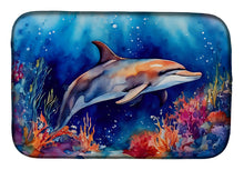 Load image into Gallery viewer, Dolphin Dish Drying Mat