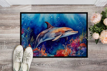 Load image into Gallery viewer, Dolphin Doormat - Large 24x36 – Indoor/Outdoor Floor Mat with Artistic Flair