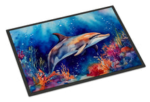 Load image into Gallery viewer, Dolphin Doormat - Large 24x36 – Indoor/Outdoor Floor Mat with Artistic Flair