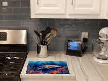 Load image into Gallery viewer, Dolphin Glass Cutting Boards – Durable, Decorative Kitchen Art Large