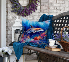 Load image into Gallery viewer, Dolphin Throw Pillow