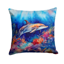 Load image into Gallery viewer, Dolphin Throw Pillow