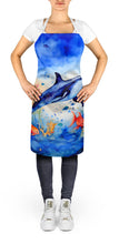 Load image into Gallery viewer, Dolphin Apron – Artist-Designed Kitchen, BBQ &amp; Craft Apron