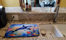 Load image into Gallery viewer, Dolphin Dish Drying Mat