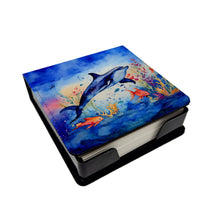 Load image into Gallery viewer, Dolphin PU Leather Note Paper Holder