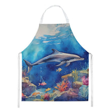 Load image into Gallery viewer, Dolphin Apron – Artist-Designed Kitchen, BBQ &amp; Craft Apron
