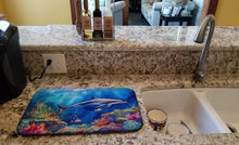 Load image into Gallery viewer, Dolphin Dish Drying Mat