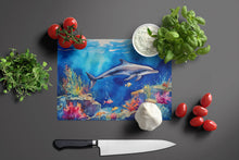 Load image into Gallery viewer, Dolphin Glass Cutting Boards – Durable, Decorative Kitchen Art Large