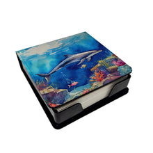 Load image into Gallery viewer, Dolphin PU Leather Note Paper Holder