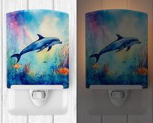 Load image into Gallery viewer, Dolphin Ceramic Night Light
