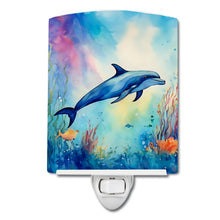 Load image into Gallery viewer, Dolphin Ceramic Night Light