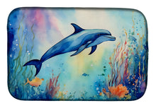 Load image into Gallery viewer, Dolphin Dish Drying Mat