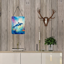 Load image into Gallery viewer, Dolphin Wall or Door Hanging Prints