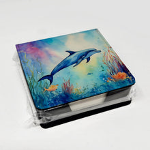 Load image into Gallery viewer, Dolphin PU Leather Note Paper Holder