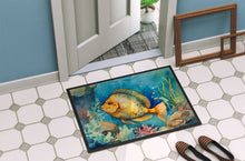 Load image into Gallery viewer, Flounder Doormat - Large 24x36 – Indoor/Outdoor Floor Mat with Artistic Flair