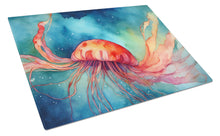 Load image into Gallery viewer, Jellyfish Glass Cutting Boards – Durable, Decorative Kitchen Art Large