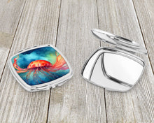 Load image into Gallery viewer, Jellyfish Compact Mirror – Stylish Purse Mirror with Artistic Covers