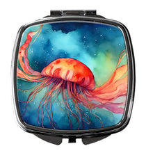 Load image into Gallery viewer, Jellyfish Compact Mirror – Stylish Purse Mirror with Artistic Covers