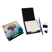 Load image into Gallery viewer, Jellyfish PU Leather Note Paper Holder