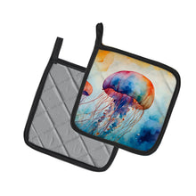 Load image into Gallery viewer, Jellyfish Pot Holders - Set of 2 Decorative Kitchen Helpers | Made in the USA