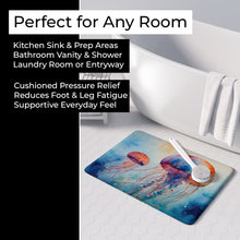 Load image into Gallery viewer, Jellyfish Memory Foam Kitchen Mat DAC2789RUG