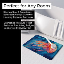 Load image into Gallery viewer, Jellyfish Memory Foam Kitchen Mat DAC2790RUG
