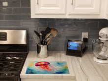 Load image into Gallery viewer, Jellyfish Glass Cutting Boards – Durable, Decorative Kitchen Art Large