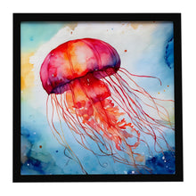 Load image into Gallery viewer, Jellyfish Framed Metal Print