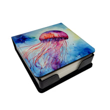 Load image into Gallery viewer, Jellyfish PU Leather Note Paper Holder