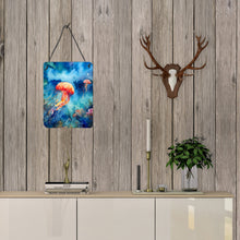 Load image into Gallery viewer, Jellyfish Wall or Door Hanging Prints
