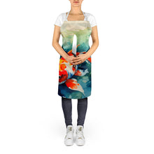 Load image into Gallery viewer, Koi Fish Apron – Artist-Designed Kitchen, BBQ &amp; Craft Apron