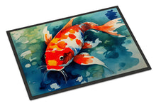Load image into Gallery viewer, Koi Fish Doormat - Large 24x36 – Indoor/Outdoor Floor Mat with Artistic Flair