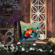 Load image into Gallery viewer, Koi Fish Throw Pillow