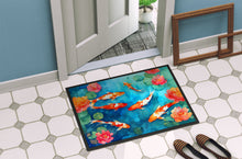Load image into Gallery viewer, Koi Fish Doormat - Large 24x36 – Indoor/Outdoor Floor Mat with Artistic Flair
