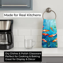 Load image into Gallery viewer, Koi Fish Kitchen Towel DAC2795KTWL