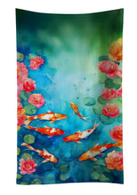 Load image into Gallery viewer, Koi Fish Kitchen Towel DAC2795KTWL