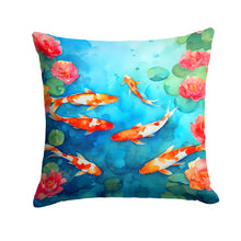 Load image into Gallery viewer, Koi Fish Throw Pillow